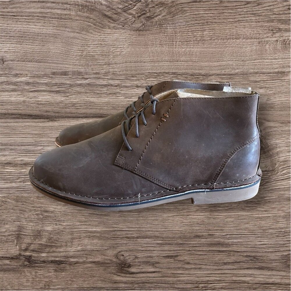 Nunn‎ Bush Leather Ankle Boot Brown Lace Up Shoes NEW 11.5 M Corporate